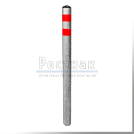 Столбик парковочный бетонируемый (оцинкованный)