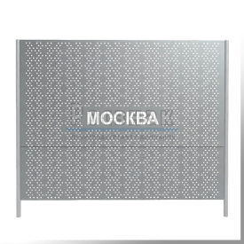 Ограждение сигнальное перфорированное 1 БН "МОСКВА"