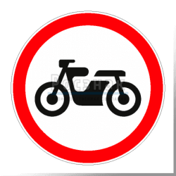 3.5 Движение мотоциклов запрещено