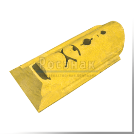 Делиниатор полимерпесчаный (концевой элемент) с выступом