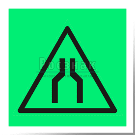 W 30ФС  Осторожно. Сужение проезда (прохода)